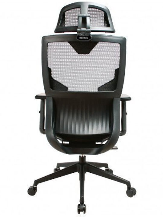 Sandberg ErgoFusion Gaming Chair με Ρυθμιζόμενα Μπράτσα Μαύρη