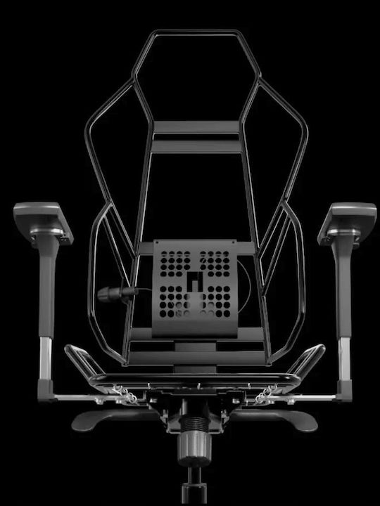 Quersus VAOS.2.3 Artificial Leather Gaming Chair with Adjustable Arms Red Accent
