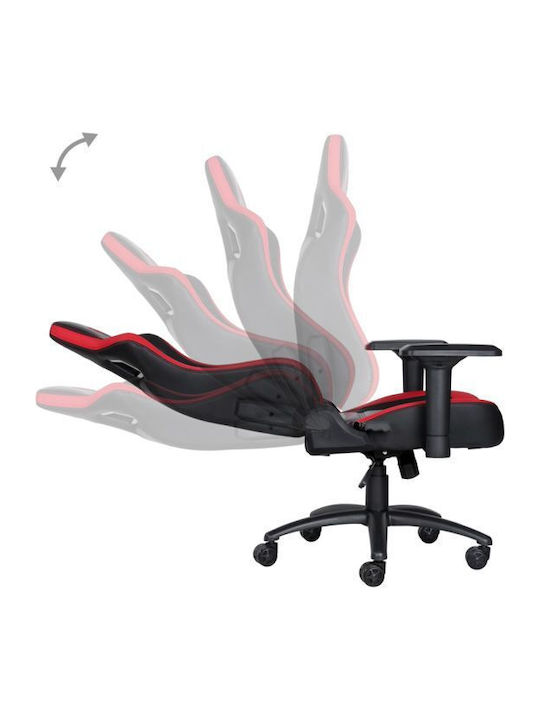 Marvo CH-118 Καρέκλα Gaming Δερματίνης με Ρυθμιζόμενα Μπράτσα Μαύρη