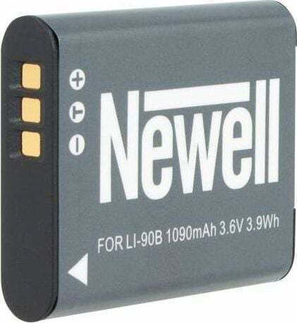 Newell Μπαταρία Φωτογραφικής Μηχανής Li-90b 10341-uniw 1090mAh Συμβατή με Olympus
