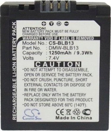 Cameron Sino Camera Battery /-blb13 SB7629