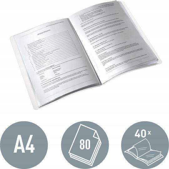 Leitz L:display Book Wow A4 Pp 40 Buzunare