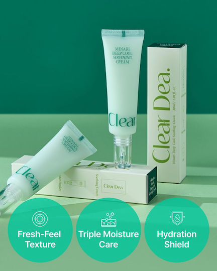 ClearDea Minari Deep Cool Soothing Creme Gesicht