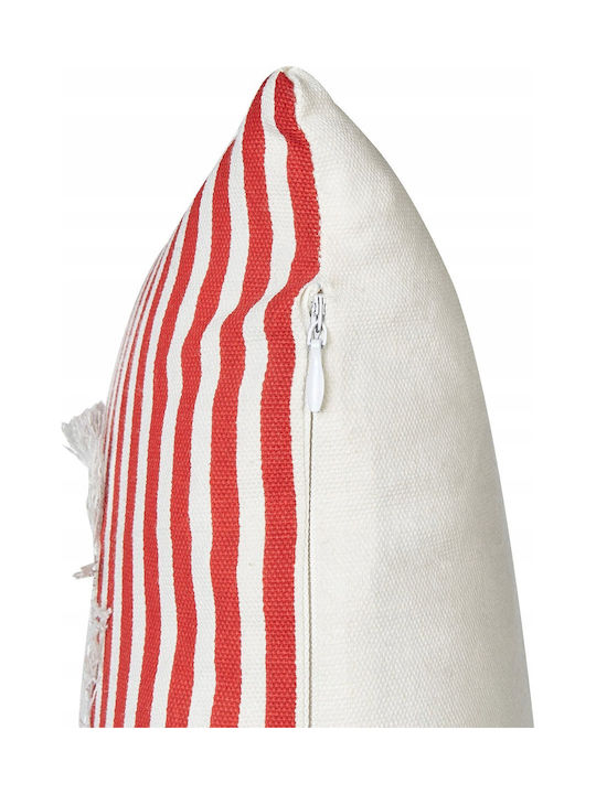 Beliani Sofa-Kissen Rote 30x50cm