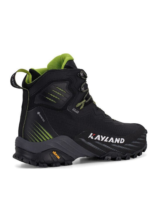 Kayland Duke Evo Men's Hiking Waterproof Boots With Gore-Tex Membrane Black