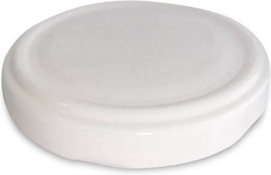 Lids Jars 100mm White Pack 10 Pcs