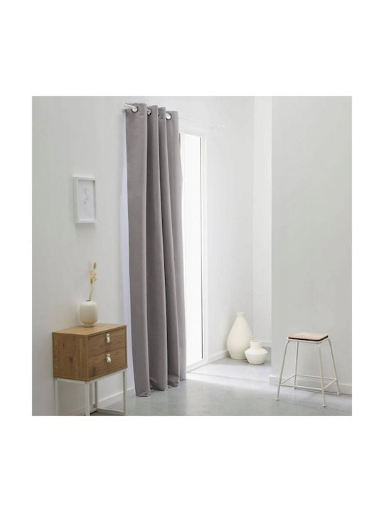 Today Curtain Blackout with Grommet Gray 140x240cm