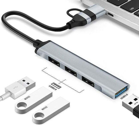 Tracer Hub 10 Porturi USB 3.0 cu Conectare USB-A / USB-C