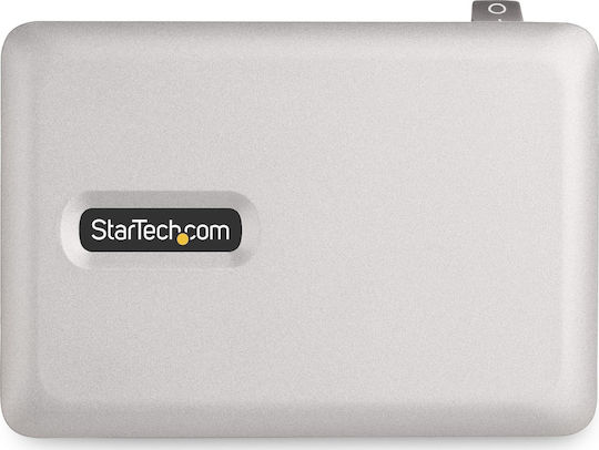 StarTech Hub 7 Θυρών USB 3.0 με σύνδεση USB-C Ασημί