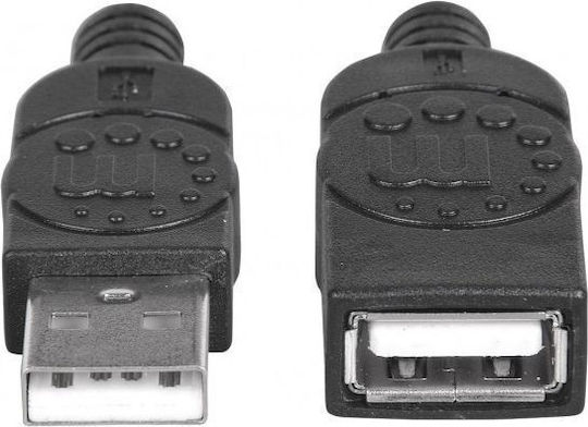 Manhattan Usb-a Usb-a Cable Usb 3m Black 364898