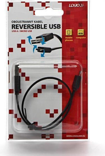 Logo Collection 0.3m USB 2.0 Cable A-Male to B-Male