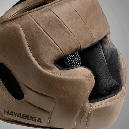 Hayabusa Κάσκα Πυγμαχίας Ενηλίκων Κλείστού Τύπου Καφέ