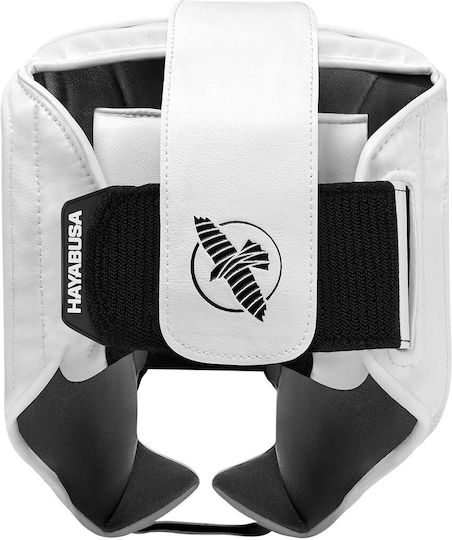 Hayabusa Adult Full Face Boxing Headgear White
