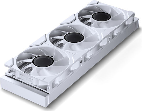 Phanteks Glacier One 360M25 Gen2 Water Cooling System AIO CPU with 3 Fans 120mm and DRGB Lighting White