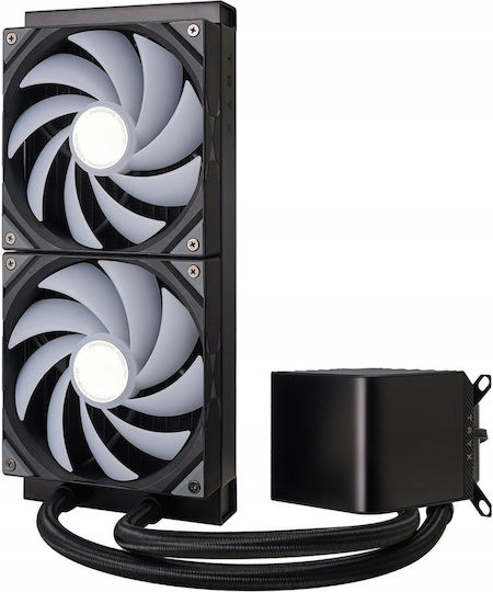 Tryx Panorama 280 Water Cooling System AIO CPU with 2 140mm Fans and ARGB Lighting