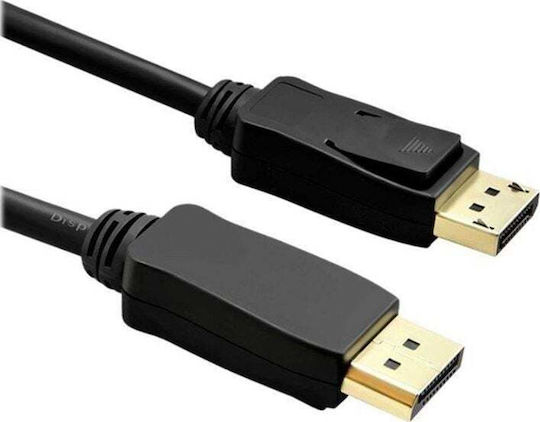Roline Кабел 11.99.5811 DisplayPort M към DisplayPort M 2м Черен