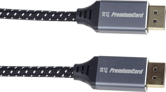 PremiumCord Cable DisplayPort male - DisplayPort male 3m Μαύρο (kport10-03)