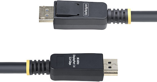Startech 10f-dp14-extend-cbl Καλώδιο Displayport 3 M Μαύρο