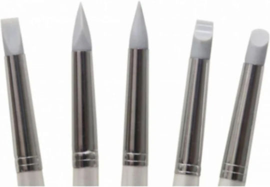 Pensule 5 Bucăți Din Silicon Pentru Modelare Mont Marte