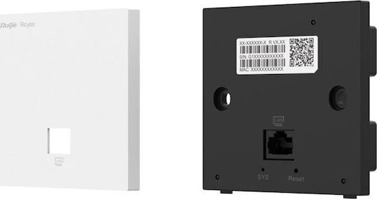 Ruijie RG-RAP1201 Access Point Wi‑Fi 6 Dual Band (2.4 & 5GHz) Μονό Kit