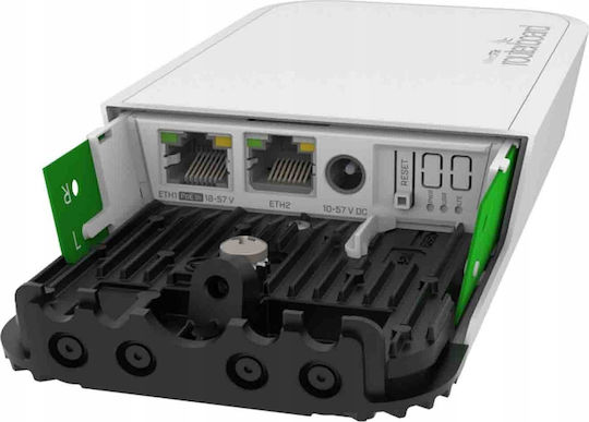 MikroTik wAP LTE Kit 2024 Access Point Wi‑Fi 4 Single Band (2.4GHz) for Outdoor Placement