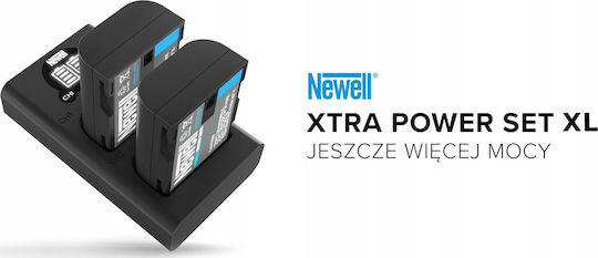 Newell Διπλός Φορτιστής Μπαταρίας Συμβατός με Sony Συμβατός με Sony 5907489646086