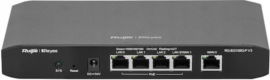 Ruijie RG-EG105G-P v3 Router με 4 Θύρες