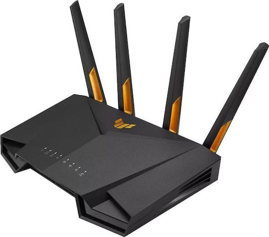 Asus TUF Gaming AX4200 Drahtlos Router Wi-Fi 6 mit 4 Anschlüssen Gigabit Ethernet