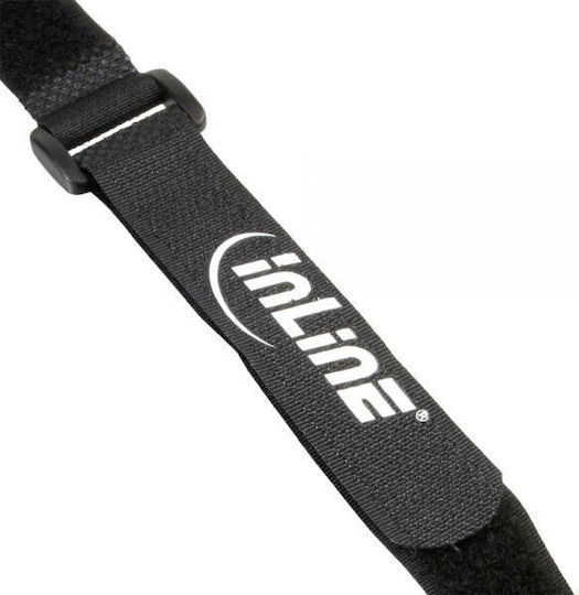 InLine Cablu Flex Wrap Negru 10 Bucăți