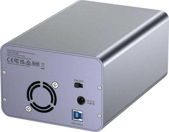 Unitek Case for Hard Drive SATA III with Connection SATA