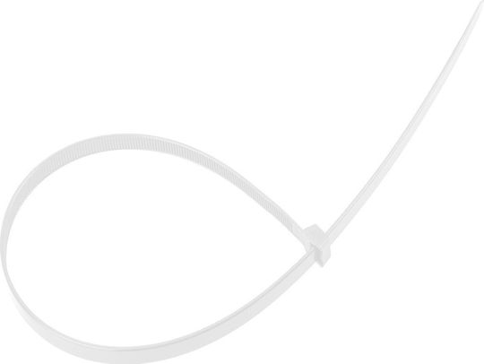 Neo Δεματικά Καλωδίων Πλαστικά 300mmx7.6mm σε Λευκό χρώμα (50τμχ)