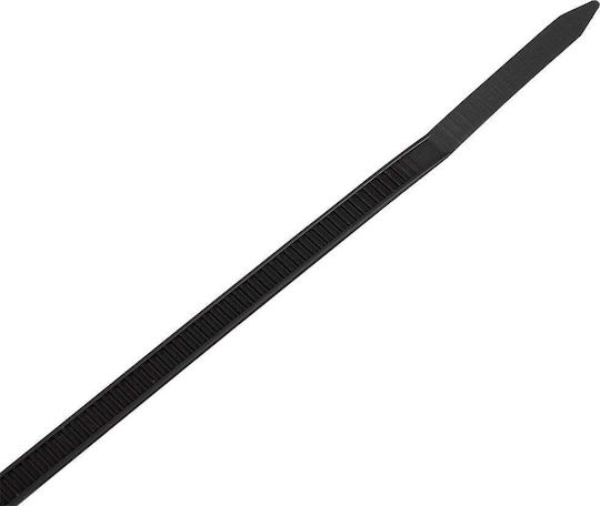 Neo Δεματικά Καλωδίων Πλαστικά 300mmx3.6mm σε Μαύρο χρώμα (100τμχ)