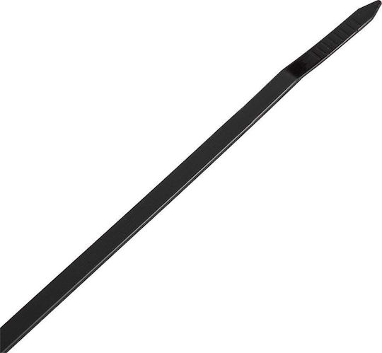 Neo Δεματικά Καλωδίων Πλαστικά 300mmx3.6mm σε Μαύρο χρώμα (100τμχ)