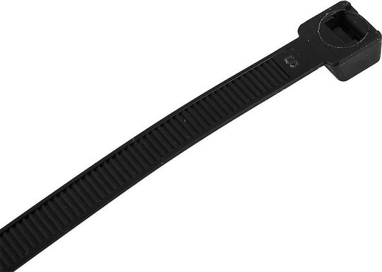 Neo Δεματικά Καλωδίων Πλαστικά 500mmx7.6mm σε Μαύρο χρώμα (50τμχ)