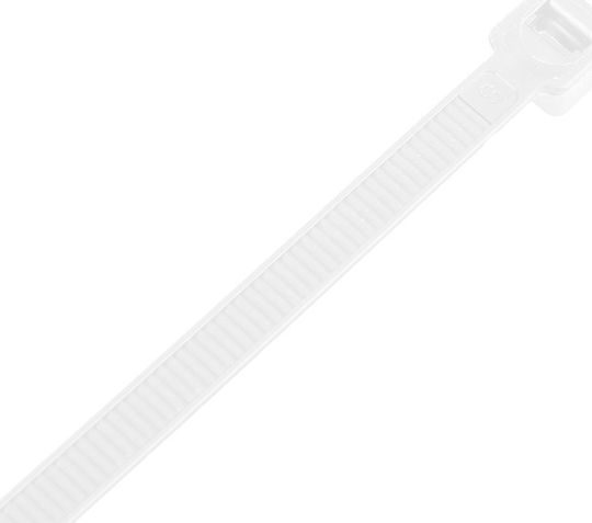 Neo Δεματικά Καλωδίων Πλαστικά 300mmx4.8mm σε Λευκό χρώμα (100τμχ)