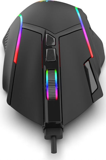 Inca IMG-351 RGB Gaming Maus 12800 DPI Schwarzes