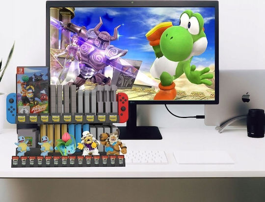 Jys Controller-Ladestation 4 Controller 3DS / Schalter / Switch Lite / Schalter OLED Mehrfarbig