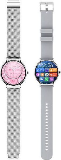 Tracer SMK12 Stellar Смартчасовник с Пулсомер (Сребрист)
