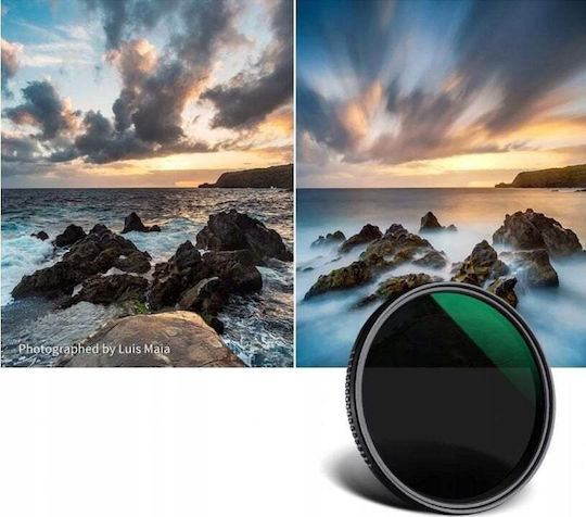 Variable Filter Variable ND 82mm for Camera Lenses