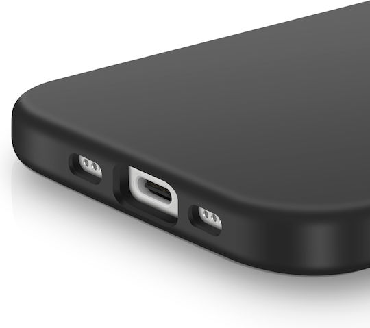 4smarts Silikon Magsafe Hülle iPhone Air Schwarz