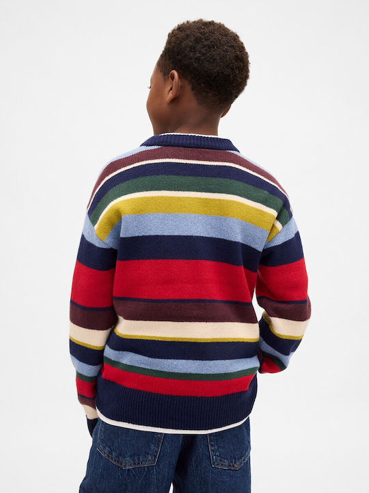 Pulover pentru copii Cu mânecă lungă Multi Stripe