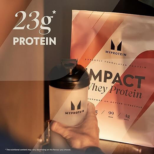 Impact Whey Gluten Free Whey Protein with Banana Flavor 1kg