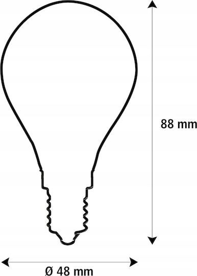 Segula Λάμπα LED 3W για Ντουί E14 Θερμό Λευκό