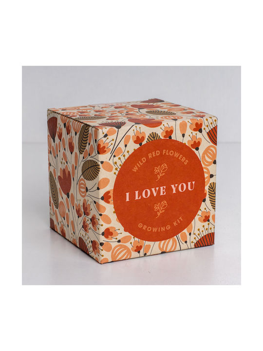 I Love You Hanging Ball Ornament Ornament Plastic Orange 8cm