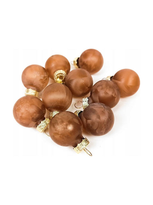 Set 24 Glass Ball Ornaments 2.5cm