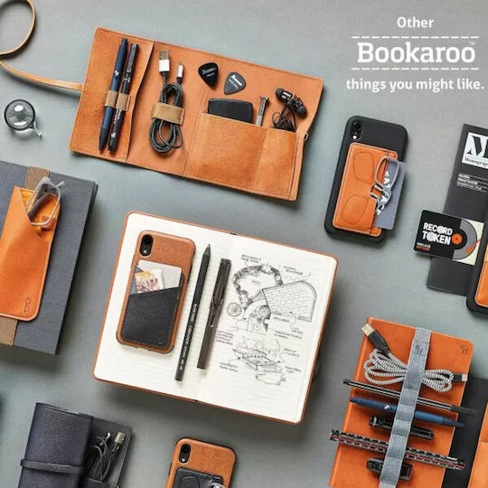 IF Notizbuch A6 mit Gummiband Orange