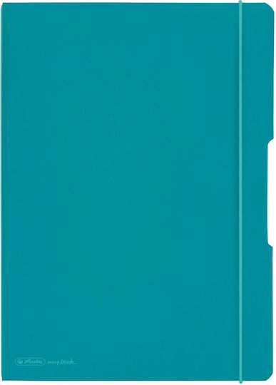 Herlitz Notizblock A4 Quadrat Türkis