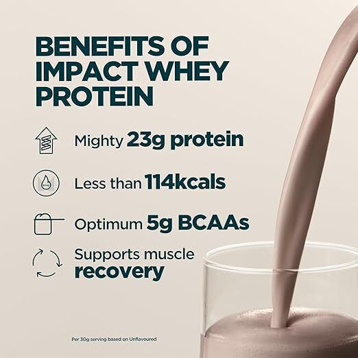 Myprotein Impact Whey Πρωτεΐνη Ορού Γάλακτος με Γεύση Βανίλια 1kg