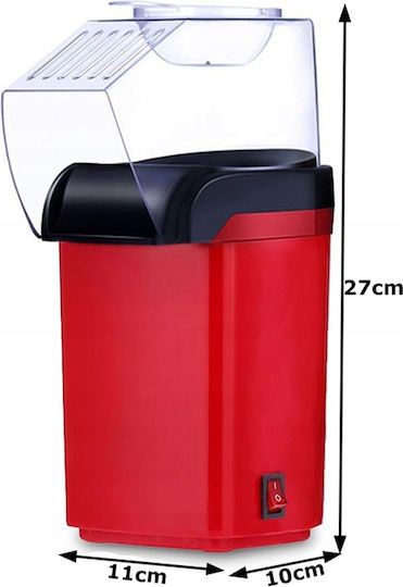 Mașină de popcorn cu aer cald 1200W