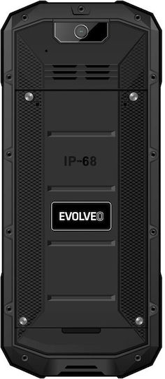 Evolveo StrongPhone X5 Dual SIM Устойчив Мобилен Телефон с Бутони Черно-Сиво